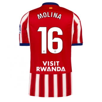 Billige Fotballdrakt Atletico Madrid Nahuel Molina #16 Replika Hjemmedrakt 2026-27 Kortermet